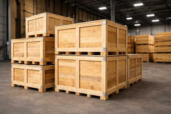 الصناديق الخشبية