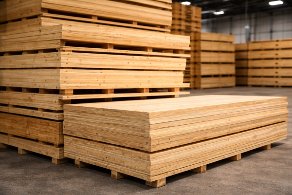 الأخشاب المسطحة